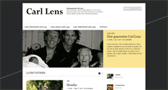 Desktop Screenshot of carllens.com